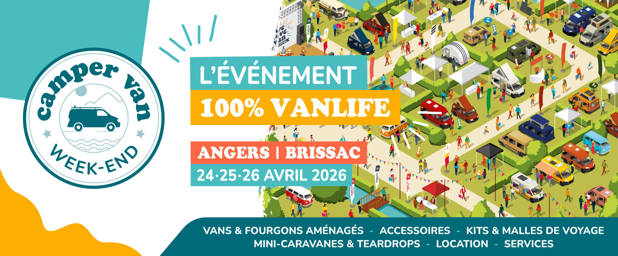 Camper Van Week-End Brissac 2026
