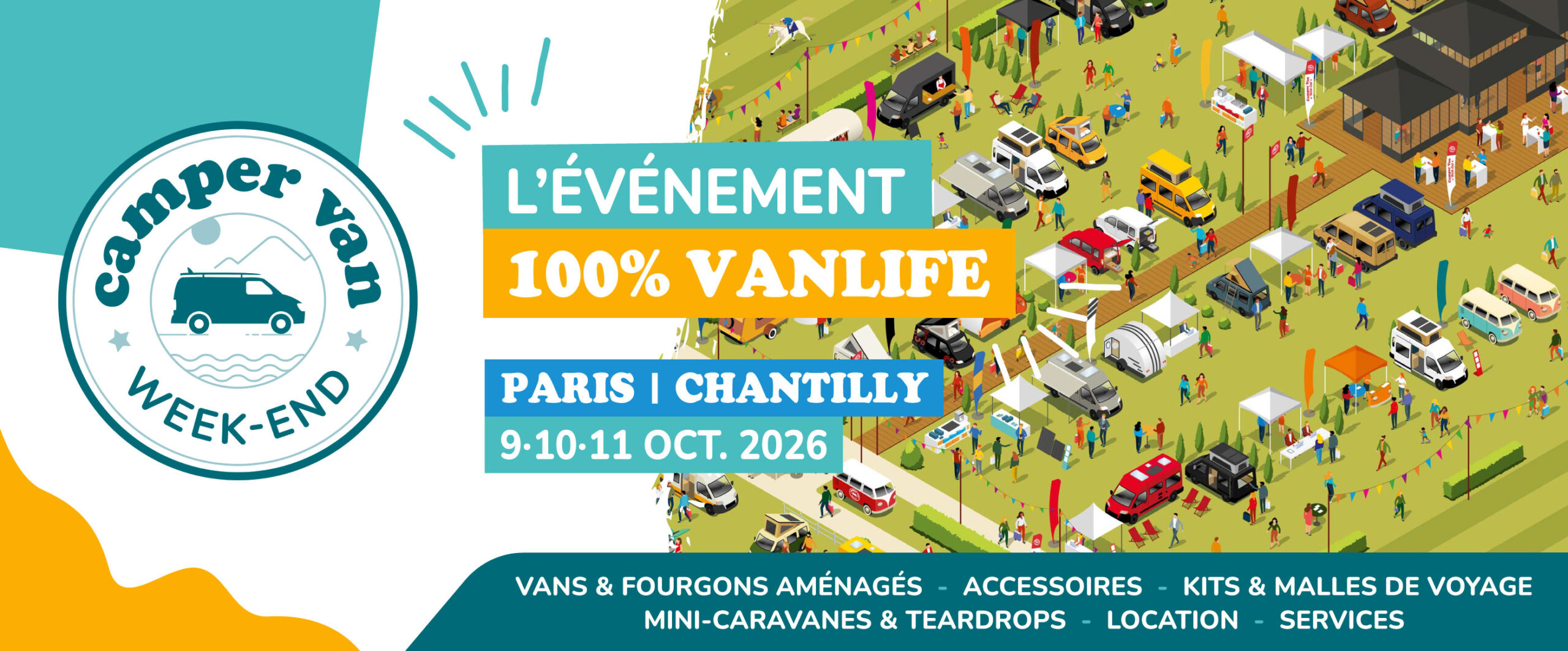 Camper Van Week-End Chantilly 2026
