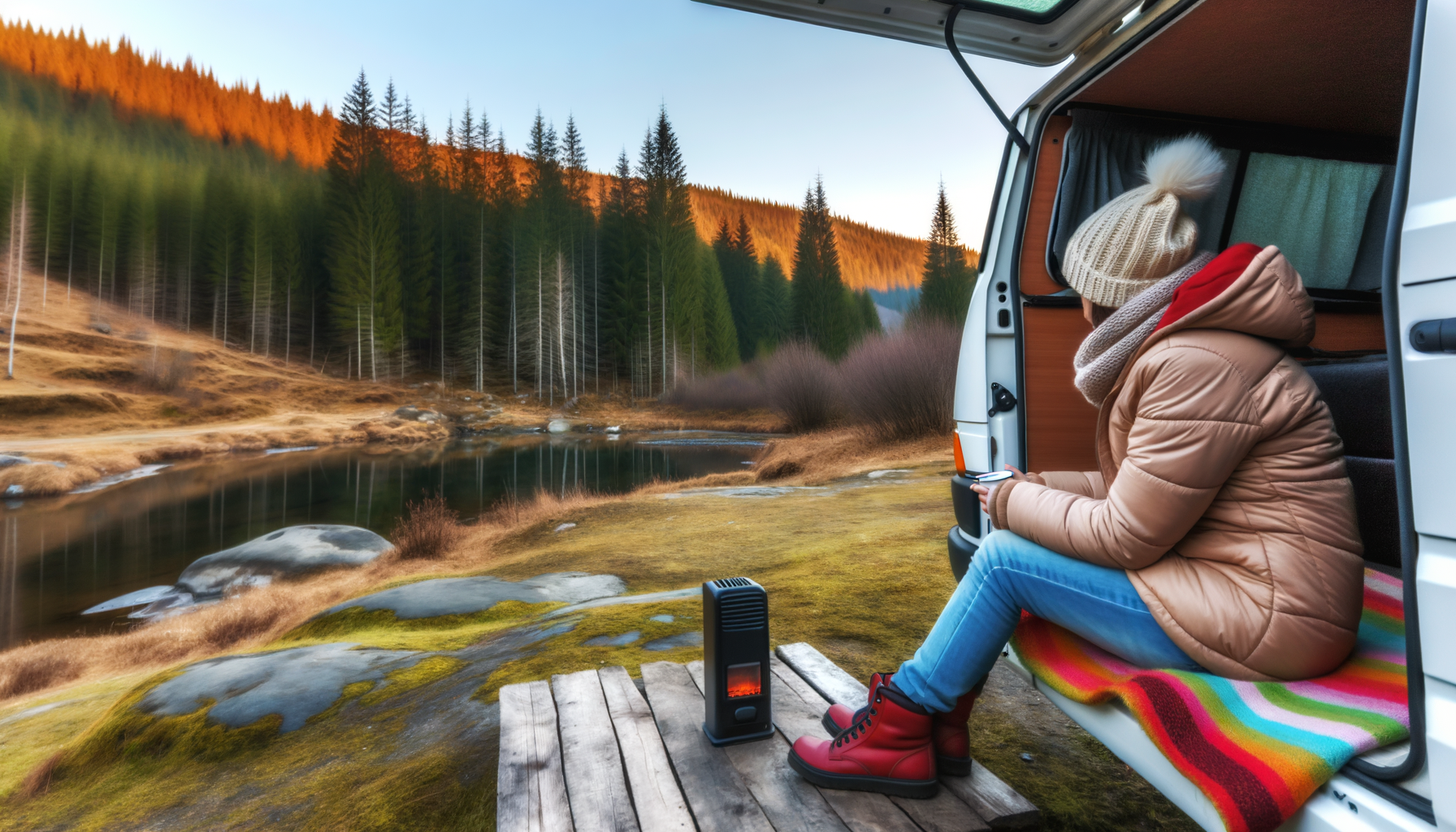 Rester au chaud en van : les 7 meilleures solutions de chauffage pour affronter l'hiver